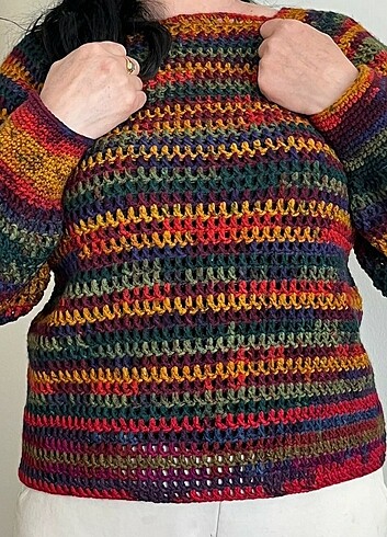 El örgü kazak - Görsel 5