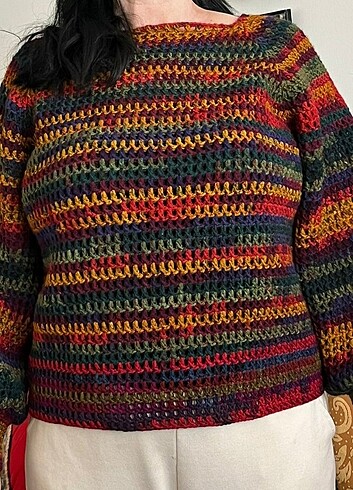 El örgü kazak - Görsel 6