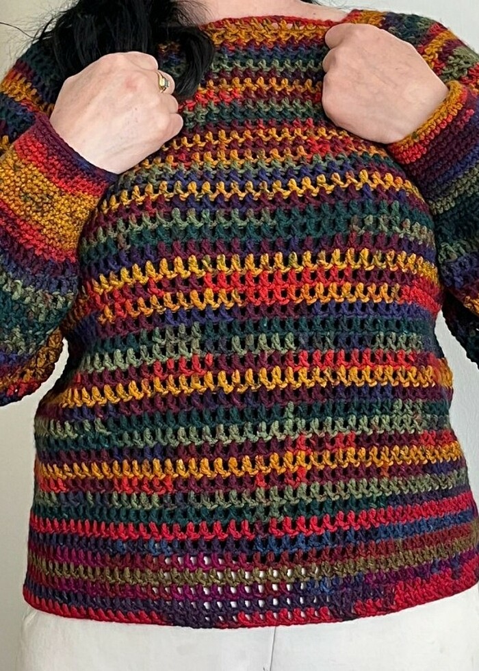 El örgü kazak - Görsel 5