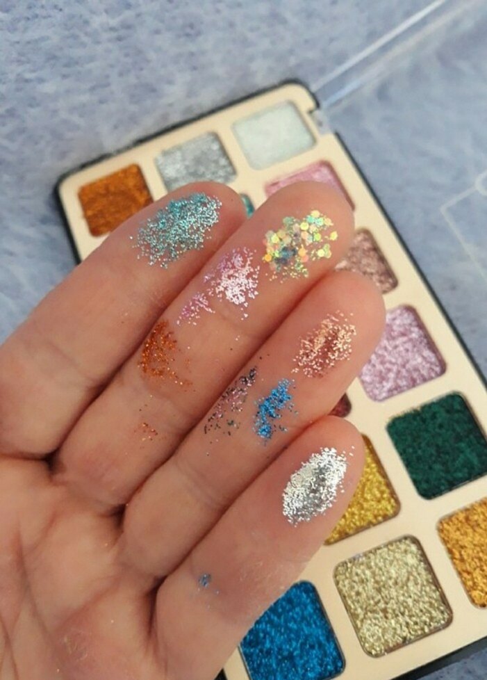 Glitter far paleti - Görsel 2