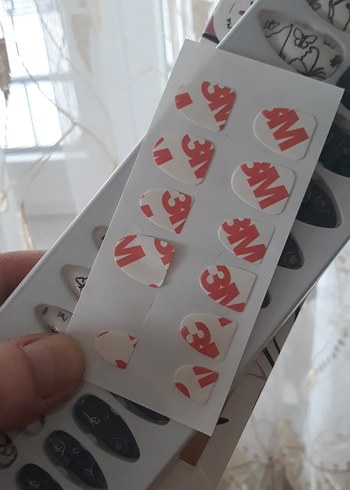 Beyaz ve Gri Tırnak Süslemeleri Seti - Görsel 3