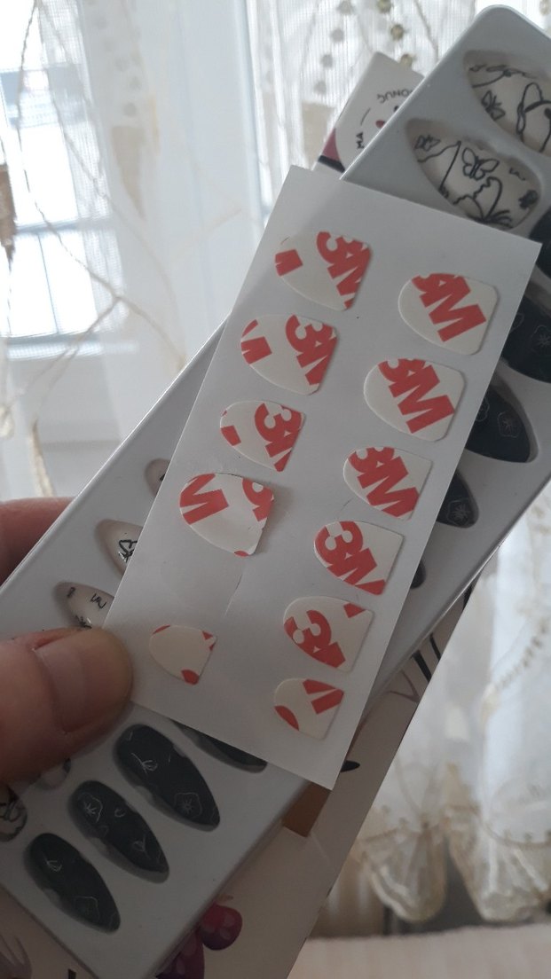 Beyaz ve Gri Tırnak Süslemeleri Seti - Görsel 3