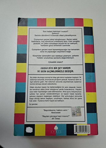 Şahane Hatalar Cumartesi Romanı - Görsel 2