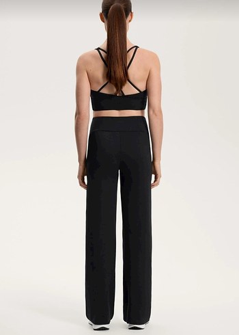 High Rise Comfort Düz Kesim Pantolon - Görsel 2