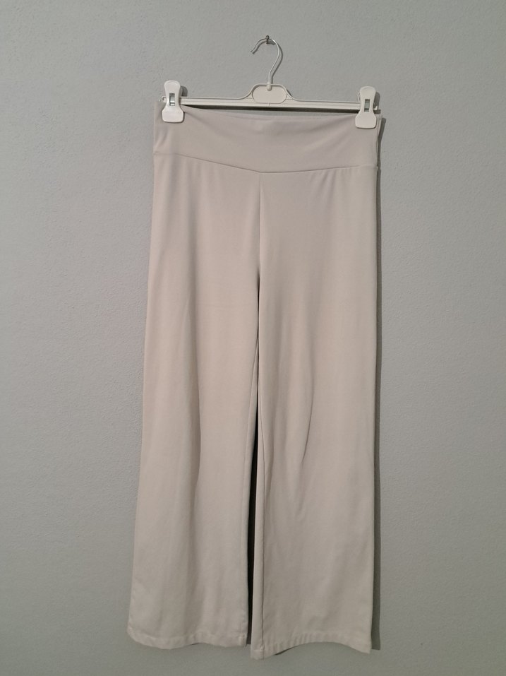 High Rise Comfort Düz Kesim Pantolon - Görsel 3