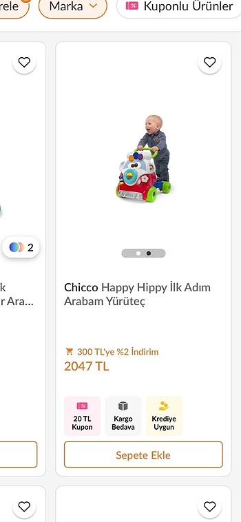  Beden Chicco ilk adım yürüteç