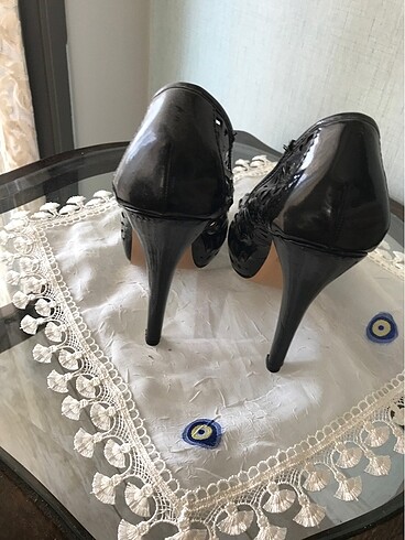 38 Beden siyah Renk Rugan stiletto