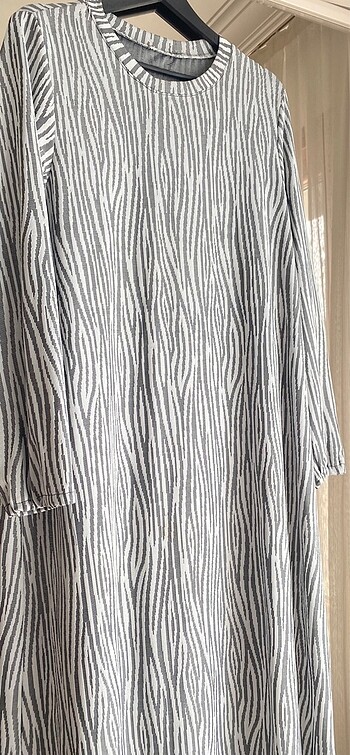Zebra desen elbise
