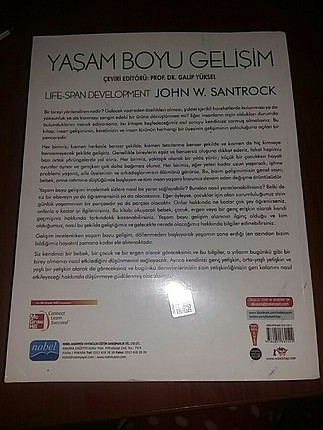  Beden Yaşam Boyu Gelişim - Gelişim Psikolojisi Nobel Yayınları 