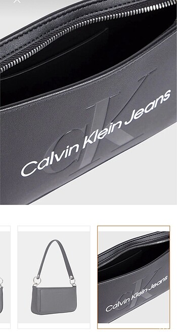  Beden siyah Renk Calvin Klein çanta