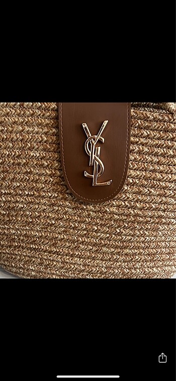 Yves Saint Laurent YSL hasır çanta