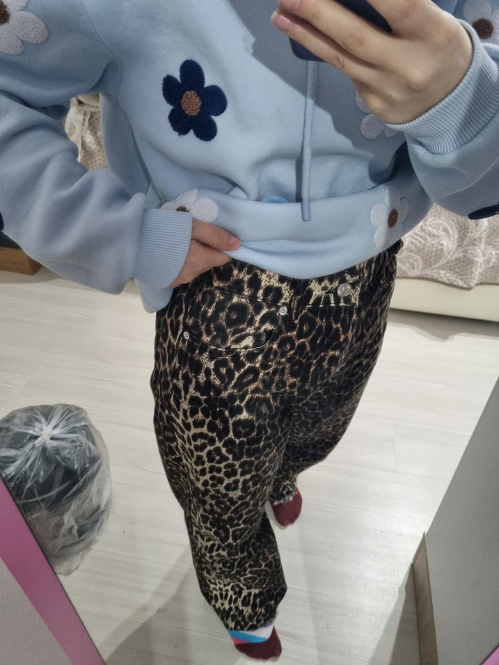 Leopar Desenli kot - Görsel 5