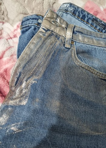 gold detaylı kot - Görsel 5