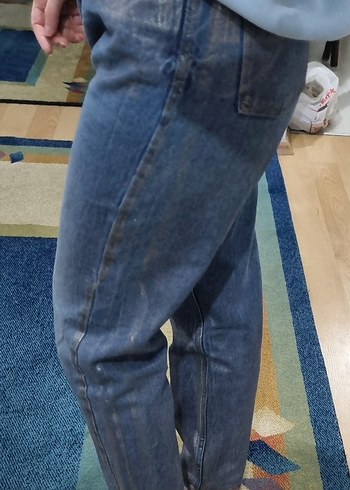 gold detaylı kot - Görsel 3