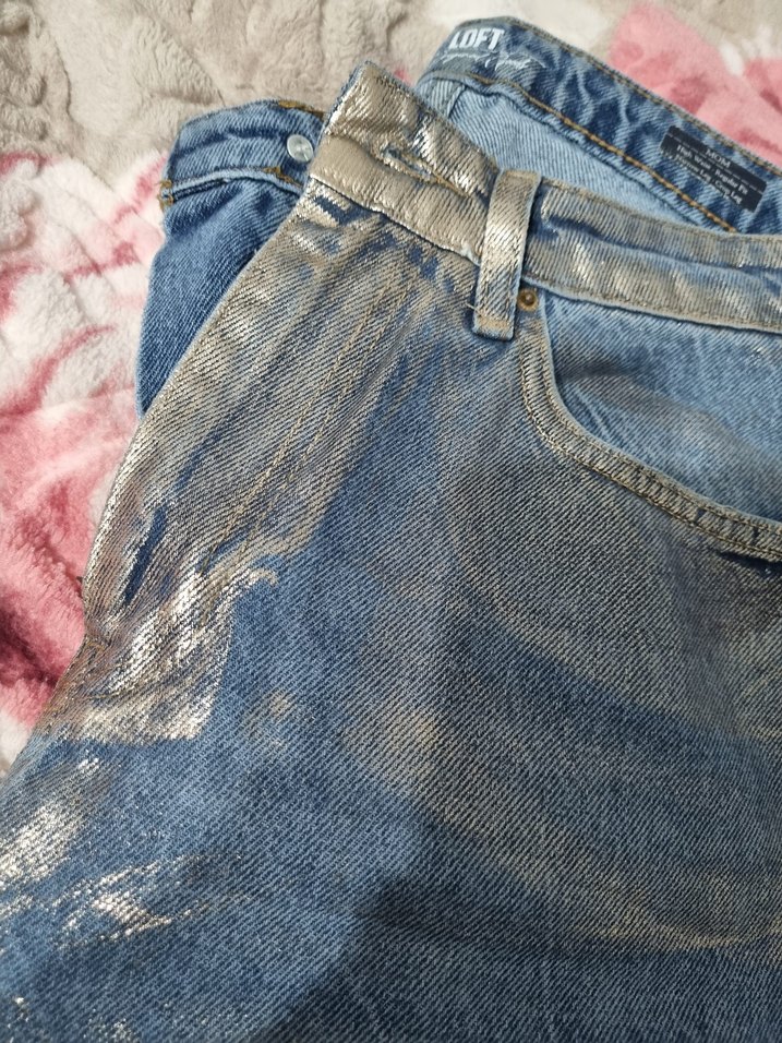 gold detaylı kot - Görsel 5