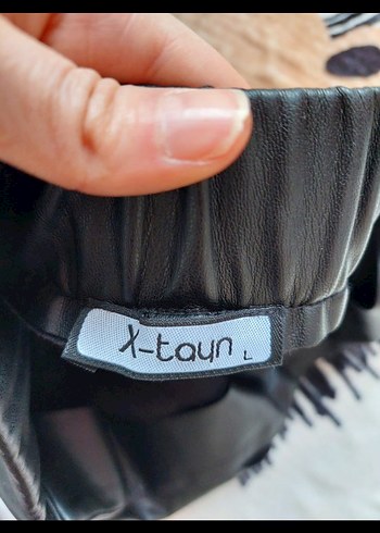 deri şort etek - Görsel 2