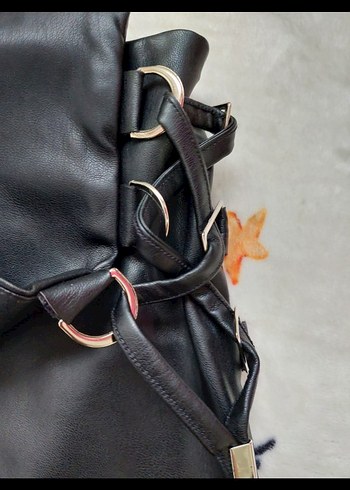 deri şort etek - Görsel 4