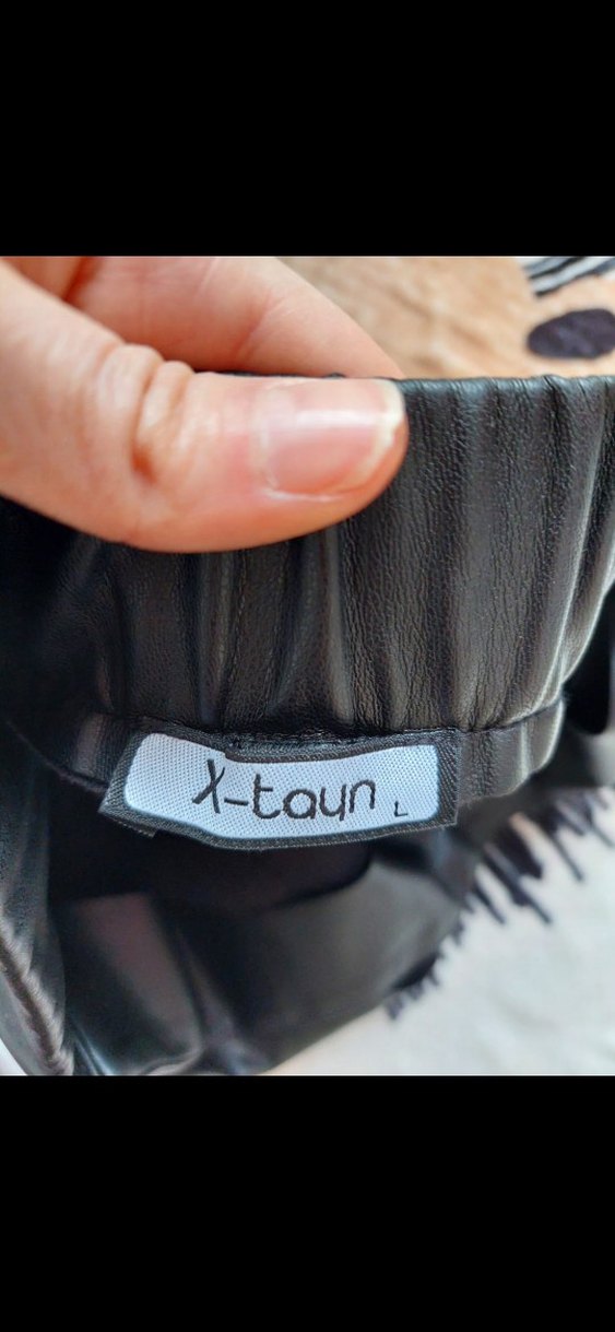 deri şort etek - Görsel 2