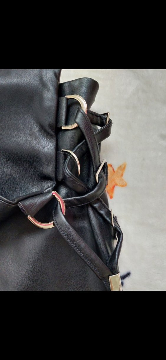 deri şort etek - Görsel 4