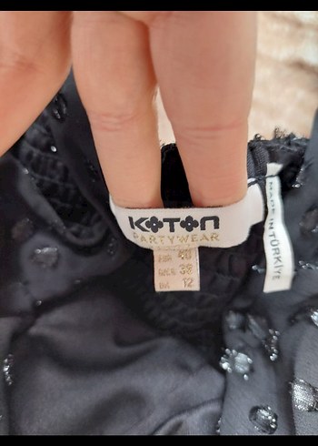 tül kumaşlı elbise - Görsel 4