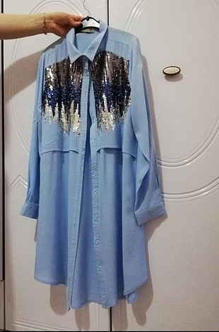 tunik mavi