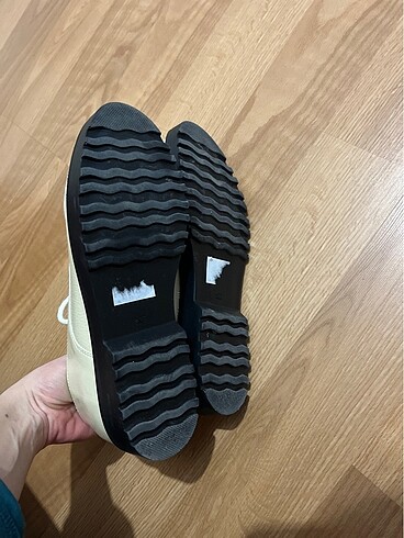 38 Beden ten rengi Renk Nine west Az kullanılmış bej ayakkabı