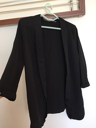 Siyah blazer ceket