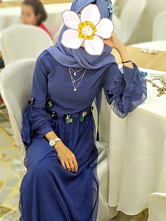 uzun elbise 