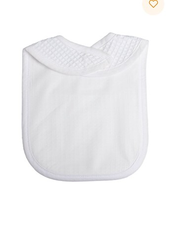 Beyaz Bebek Önlüğü Seti - Görsel 3