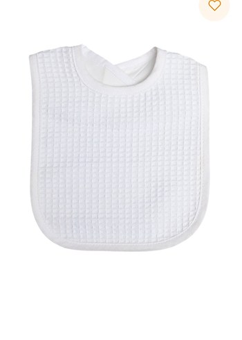 Beyaz Bebek Önlüğü Seti - Görsel 2