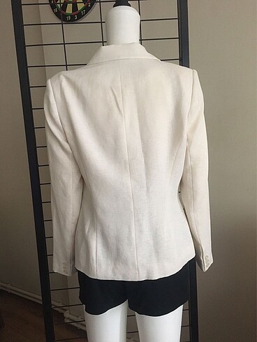 xxl Beden beyaz Renk Vintage Blazer Ceket