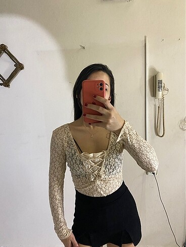 Zara Transparan Bodysuit