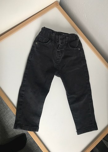 LC Waikiki Erkek Çocuk Siyah Kot Pantolon