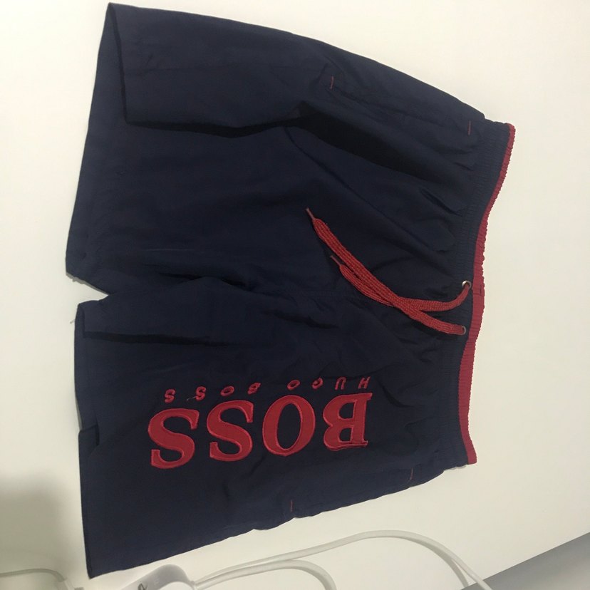 BOSS Lacivert Mini Erkek Yüzme Şortu - Görsel 2