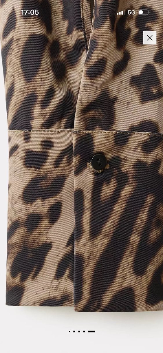 Mango Leopar Desenli Fularlı Bluz — görsel 6/7