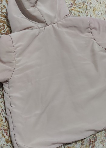 pudra rengi çocuk mont zara - Görsel 4