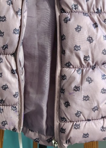 Kızlar için Pembe Desenli Şişme Yelek - Görsel 2