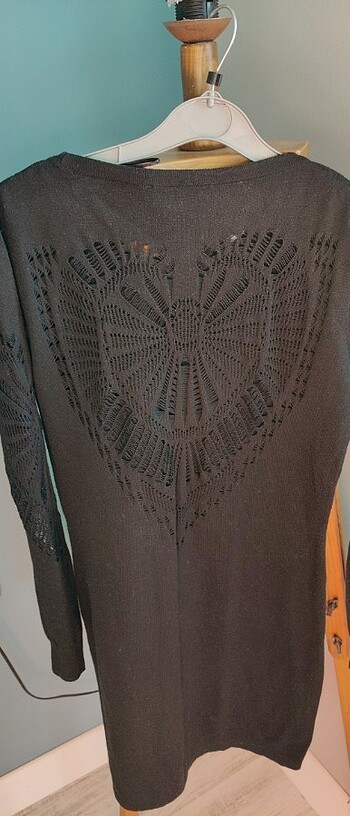 Koton dantel detaylı triko elbise  - Görsel 4