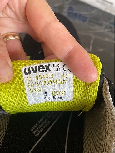 Diğer Uvex sıfır ayarında iş ayakkabısı