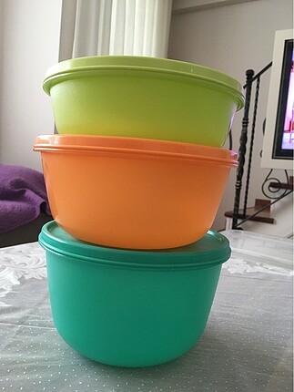 Tupperware 3lü miksim kap