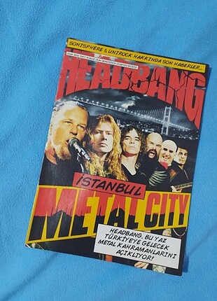 Nostaljik Headbang dergisi 