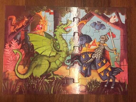  Beden Djeco dekoratif puzzle 36 parça