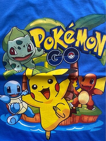 Pokemon 10 yaş tshirt