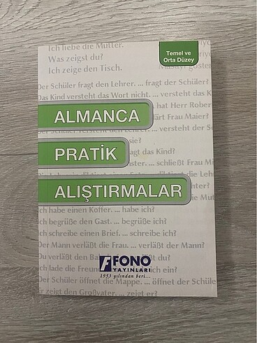 Almanca pratik alıştırmalar