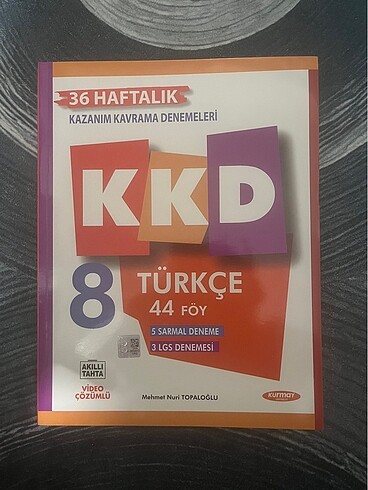 36 haftalık Türkçe kazanım denemeleri