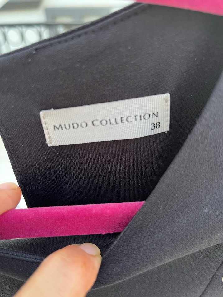 Mudo 38 beden siyah elbise - Görsel 3