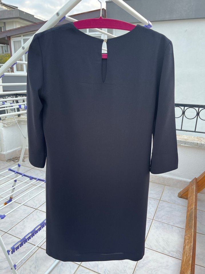 Mudo 38 beden siyah elbise - Görsel 2