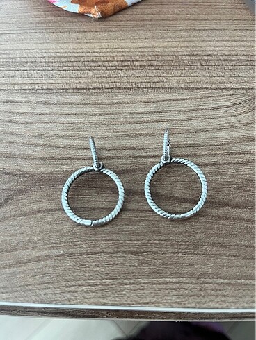 Pandora double hoops küpe