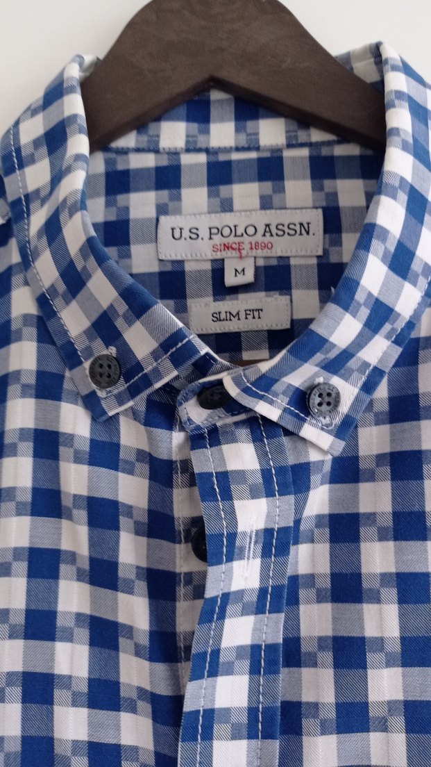 U.S. Polo  Pamuklu Erkek Gömlek - Görsel 3