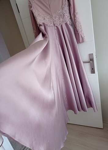 Abiye tesettür elbise - Görsel 7